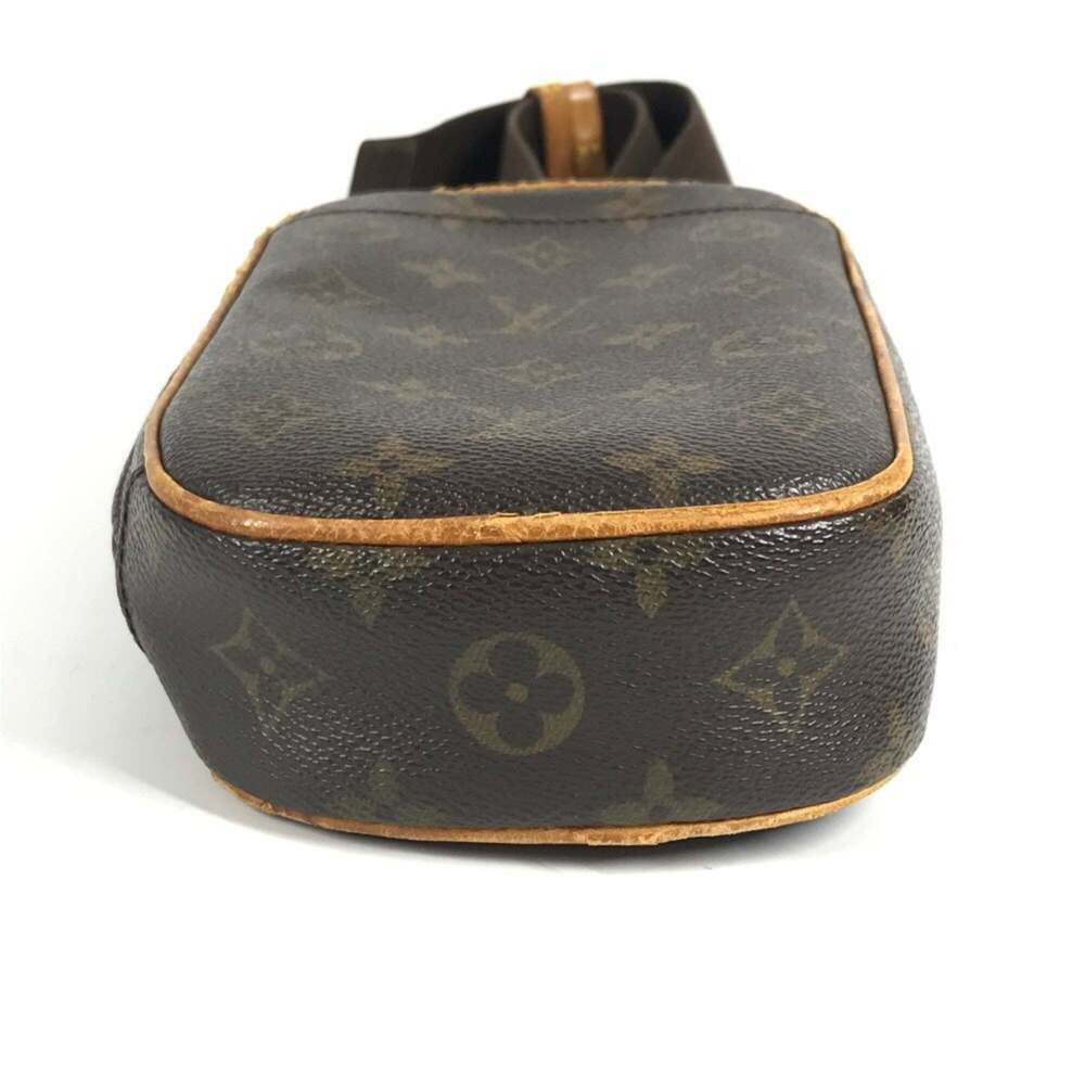 LOUIS VUITTON Authentic Brown Monogram Canvas Pochette Shoulder Bag - Picture 5 of 16